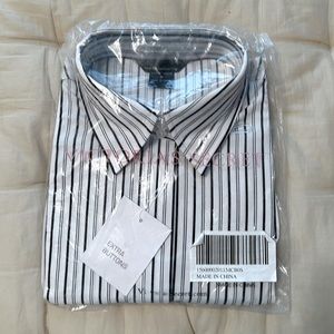 New original package, SM, Moda Int. black and white, striped longsleeve shirt
